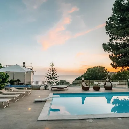 Villa Capovillas - Panoramic Anna With Private Pool And Sea View *