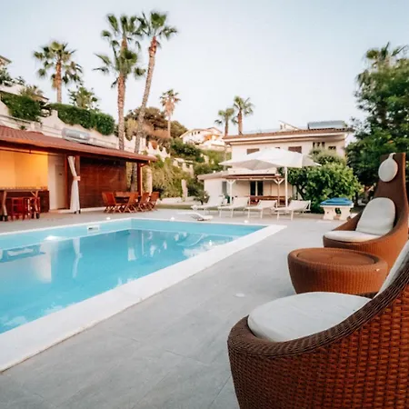 Villa Capovillas - Panoramic Anna With Private Pool And Sea View