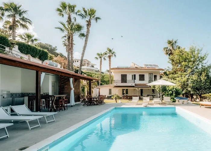 Capovillas - Panoramic Anna With Private Pool And Sea View Villa