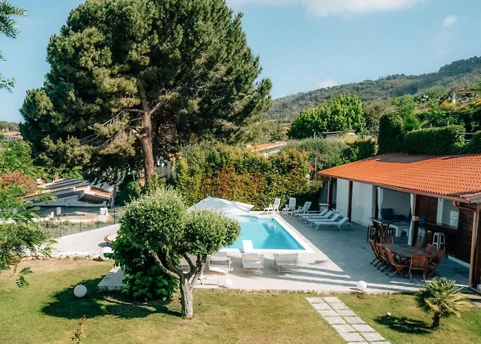 Capovillas - Panoramic Anna With Private Pool And Sea View * Santa Maria (Vibo Valentia)