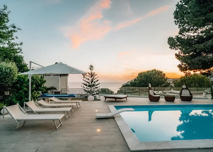 Capovillas - Panoramic Anna With Private Pool And Sea View Villa