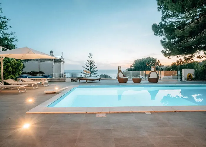 Capovillas - Panoramic Anna With Private Pool And Sea View *