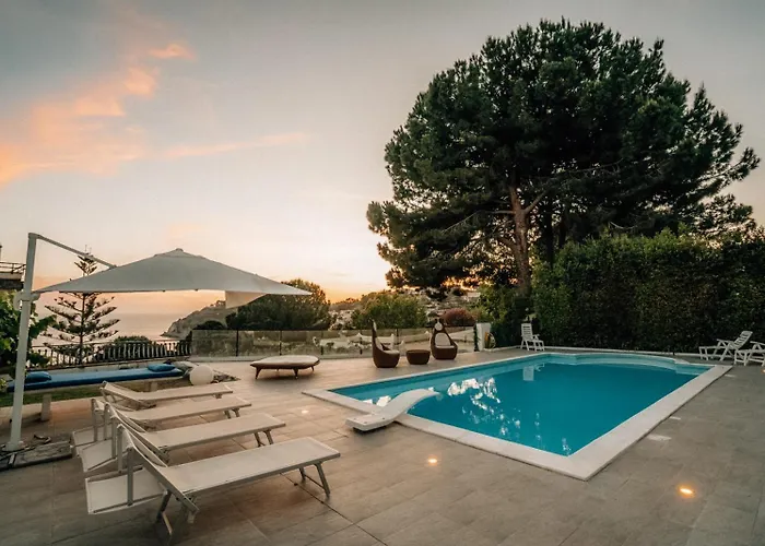 Capovillas - Panoramic Anna With Private Pool And Sea View Villa Santa Maria (Vibo Valentia)